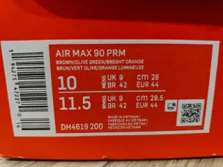 Nike Air Max 90 PRM Beige Naranja
