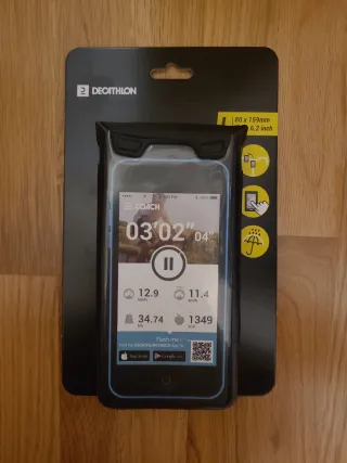 Funda impermeable Decathlon para móvil