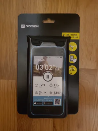 Funda impermeable Decathlon para móvil