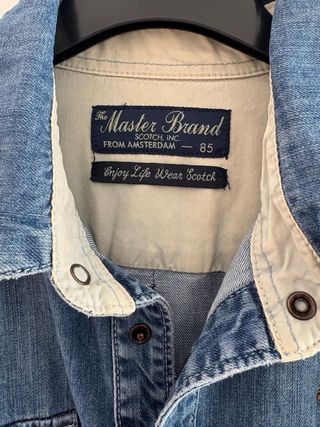 Camicia jeans Master Brand taglia L