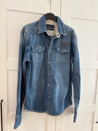 Camicia jeans Master Brand taglia L