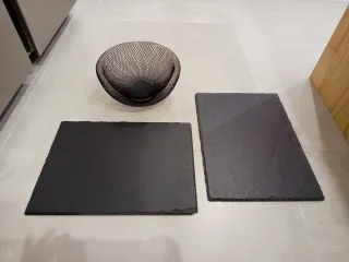 Frutero y Bandejas Pizarra. OFERTAAAAAA