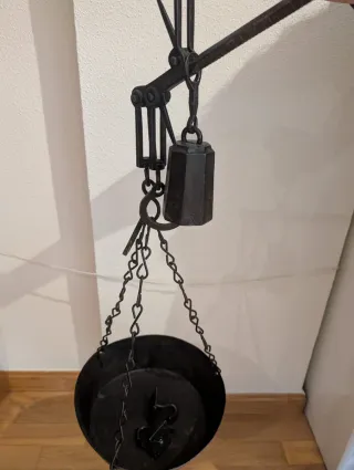 Balanza antigua de pesaje vintage