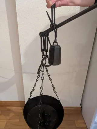 Balanza antigua de pesaje vintage