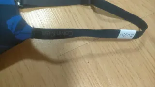 Sujetador Push Up Calvin Klein Azul/Negro