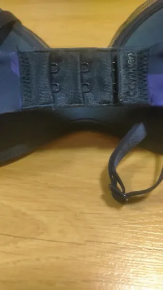 Sujetador Push Up Calvin Klein Azul/Negro