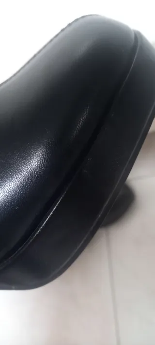 Botas altas negras tacón 7.5,  2 cuña, cómodas