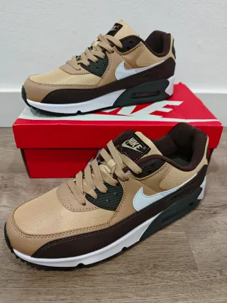 Nike Air Max 90 PRM Beige/Marrón
