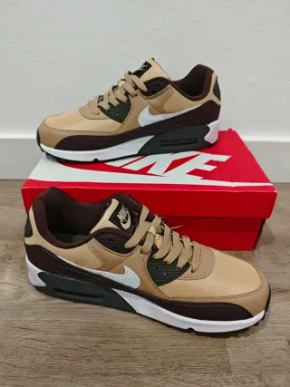 Nike Air Max 90 PRM Beige/Marrón
