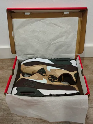 Nike Air Max 90 PRM Beige/Marrón