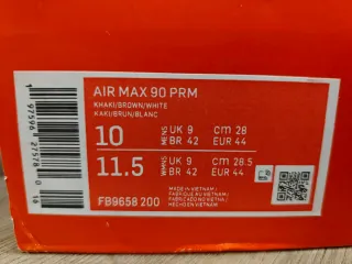 Nike Air Max 90 PRM Beige/Marrón