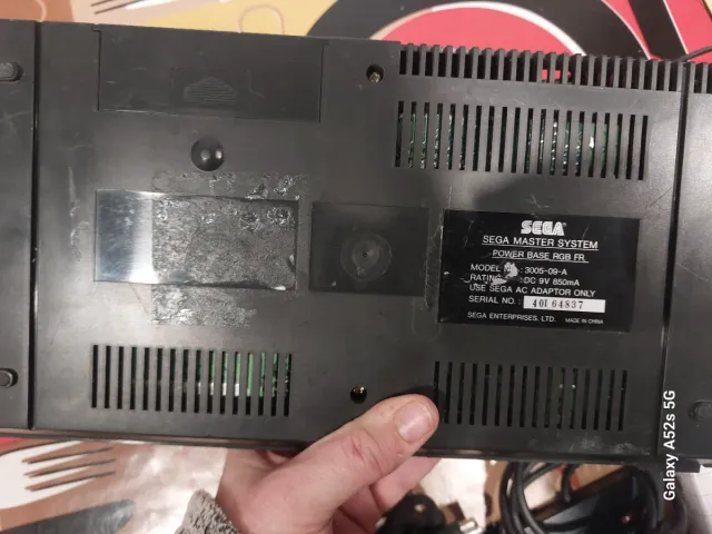 Consola Sega Master System Power Base