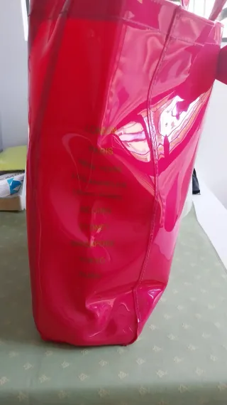 Bolso Charol Rosa Ted Baker