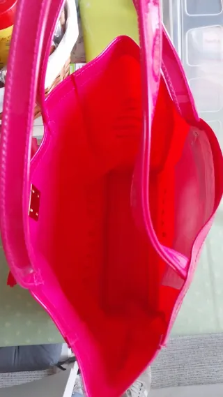 Bolso Charol Rosa Ted Baker