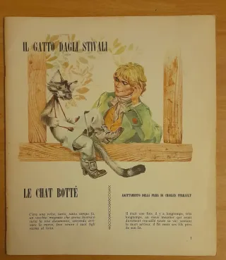 Tre libretti fiabe classiche Perrault bilingue