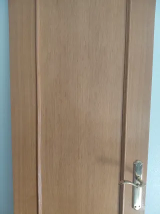 Puerta madera maciza 62,5 cm