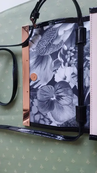 Bolso Ted Baker blanco y negro