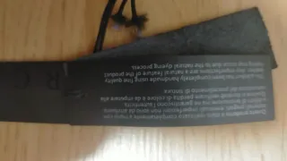 Cinturón Orciani Beige y Negro