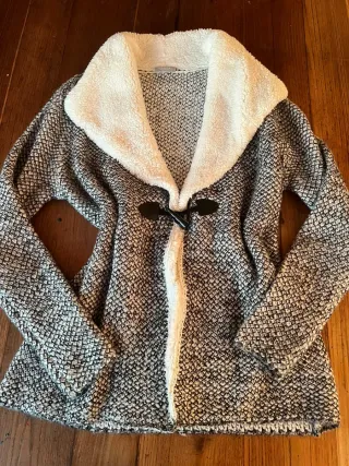 Giacca Canda con alamaro e pellicciotta