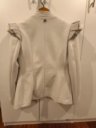 Giacca Miu Miu Bianca con Volant