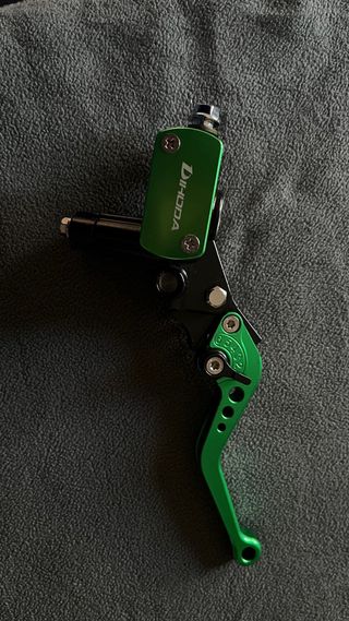 Maneta freno verde con depósito