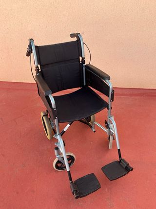 Silla de ruedas.