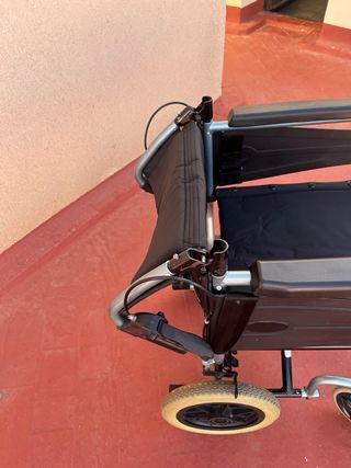 Silla de ruedas.