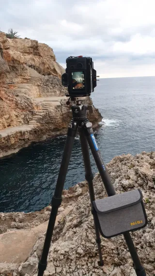 Trípode Leofoto LS-324C + Rotula + base niveladora