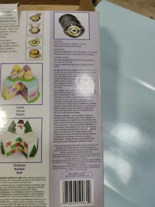 Set Moldes Pastel Ajedrez Wilton