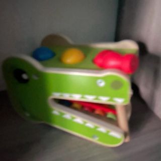 Juego Montessori Cocodrilo Xilófono