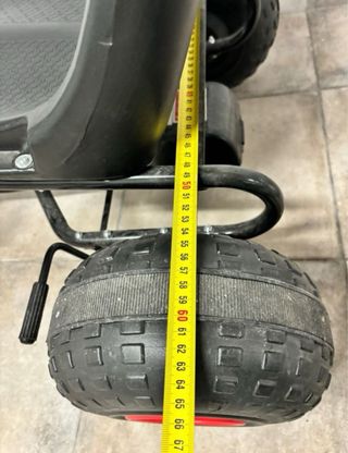 Kart a pedales negro