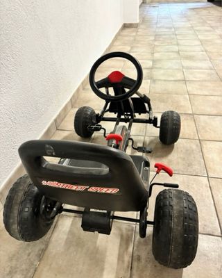 Kart a pedales negro