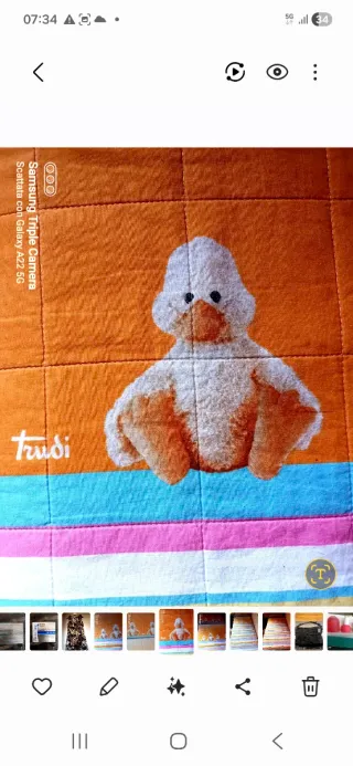 Trapuntino singolo Trudi