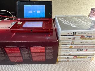 Nintendo 3DS Roja + Giochi