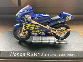 Maqueta Moto Honda RSR125 Toni Elias 2001