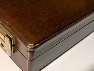 Valigetta 24 ore vintage ecopelle