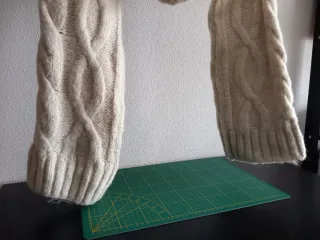 Zara Bolero Knit cropped capucha talla S