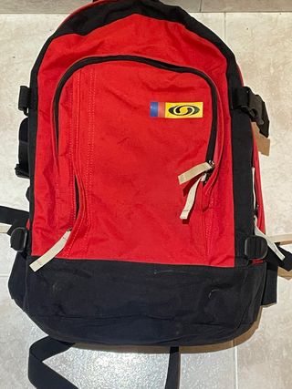 Mochila Salomon Roja y Negra