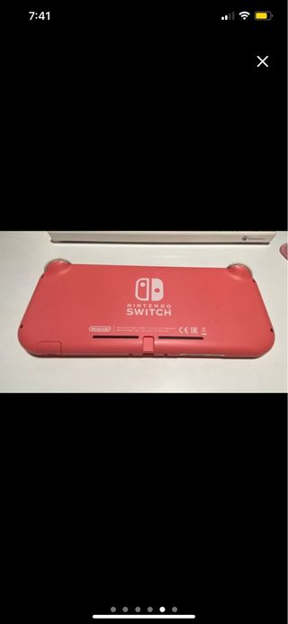 Scambio Nintendo Switch Lite Rosa + Accessori