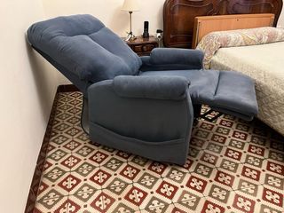 Sillón Eléctrico Azul.