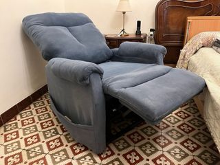 Sillón Eléctrico Azul.