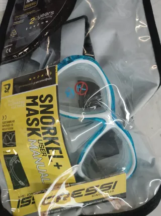 Cressi Samoa Buceo y Snorkel Máscara