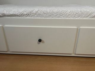 Cama diván Ikea Hemnes + Colchón Malfors