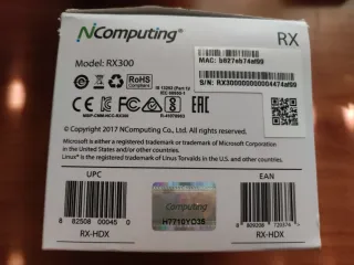 Ncomputing RX300 Thin Client