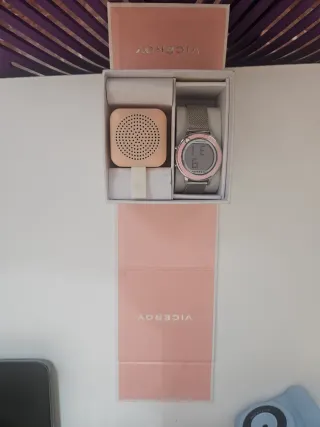 Reloj Viceroy Niña Rosa y Plata