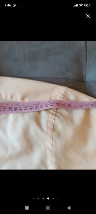 Camicia Uomo Hugo Boss Gialla arancio Taglia L