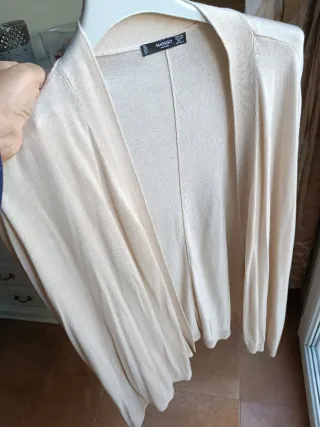 Rebeca Mango sin mangas beige Talla única