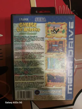 Cheese Cat-Astrophe Mega Drive Sega