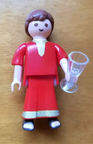 Playmobil aldeano senador romano Belén Navidad