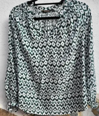 Conjunto Blusa Massimo Dutti y Falda Larga